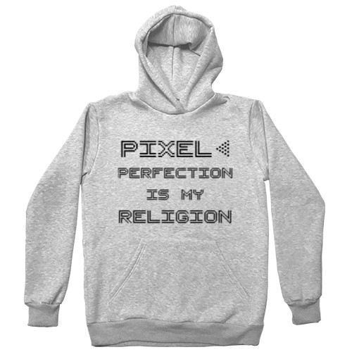 Худі Унісекс - Frontend Pixel perfection is my religion - Mfest