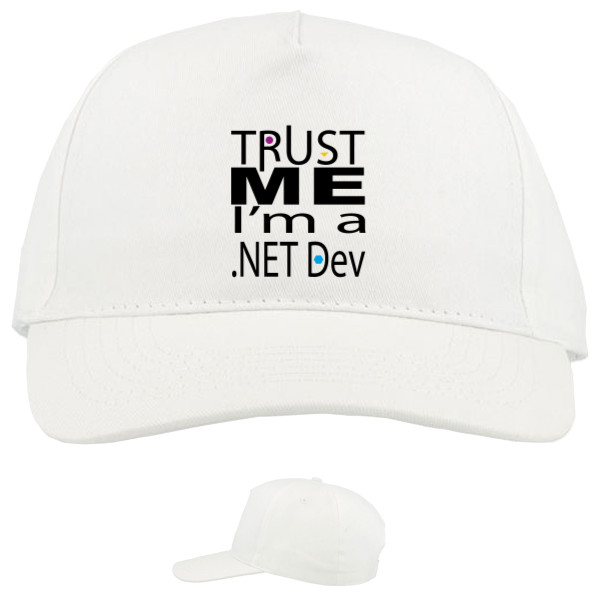 Кепка 5-панельная - Trust me I m a NET dev - Mfest