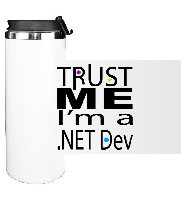 Термокружка - Trust me I m a NET dev - Mfest