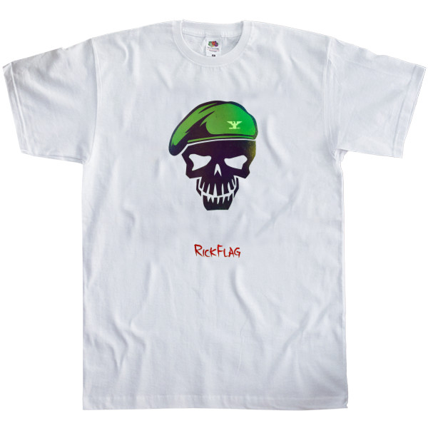 Men's T-Shirt Fruit of the loom - Отряд самоубийц RickFlash - Mfest