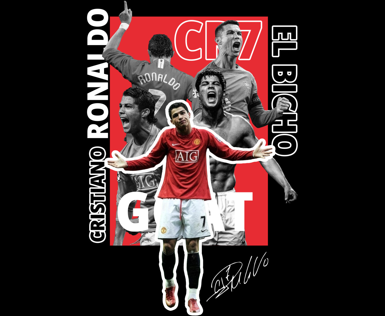 Коврик для мышки - Cristiano Ronaldo - Mfest