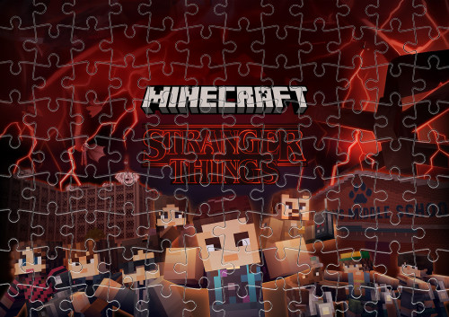 Minecraft Stranger Things Minecraft Stranger Things