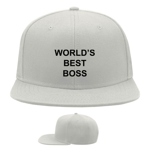 Кепка Снепбек - Worlds best boss - Mfest