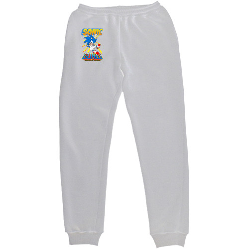 Штаны Спортивные Женские - Sonic the Hedgehog Logo - Mfest Штаны Спортивные Женские - Sonic the Hedgehog Logo - Mfest