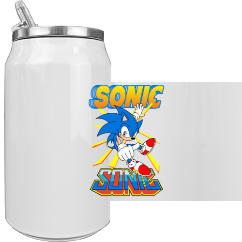 Термобанка - Sonic the Hedgehog Logo - Mfest Термобанка - Sonic the Hedgehog Logo - Mfest
