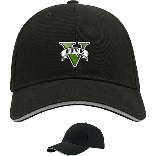 Кепка Сендвич - GTA 5 Logo - Mfest Кепка Сендвич - GTA 5 Logo - Mfest