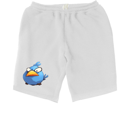Шорты Детские - Синий Angry Bird - Mfest Шорты Детские - Синий Angry Bird - Mfest
