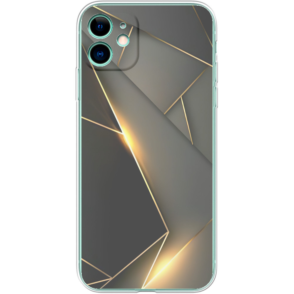 Чехол iPhone - Абстракция с геометрическим узором - Mfest