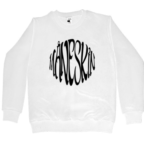 Свитшот Премиум Мужской - Maneskin logo - Mfest Свитшот Премиум Мужской - Maneskin logo - Mfest
