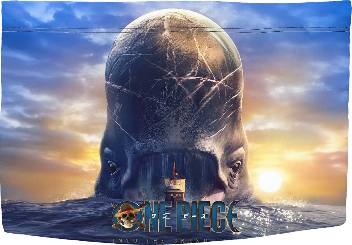 Бафф Хомут Теплый - One Piece Into the Grand Line Laboon - Mfest