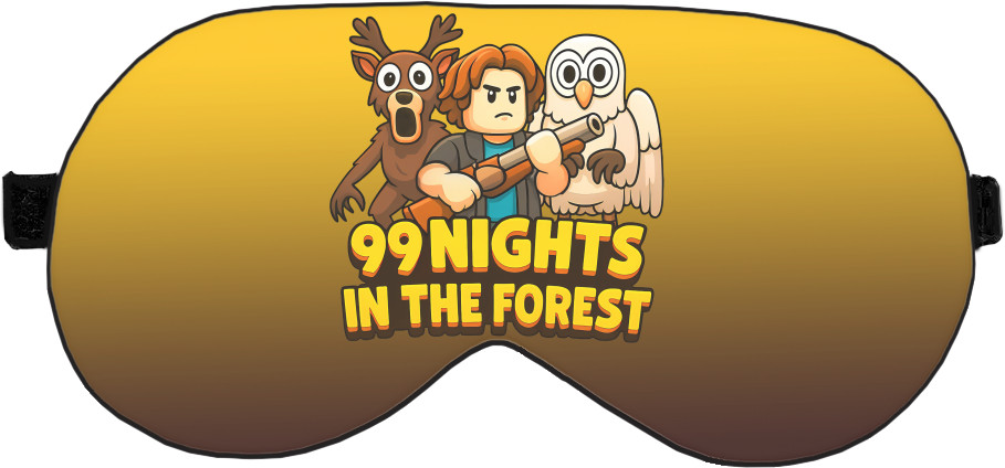 Маска для сна 3D - 99 ночей в лесу Roblox - Mfest Маска для сна 3D - 99 ночей в лесу Roblox - Mfest