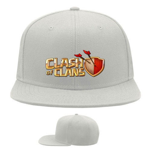Кепка Снепбек - Clash of Clans лого - Mfest Кепка Снепбек - Clash of Clans лого - Mfest