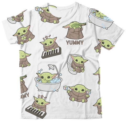 Man's T-shirt 3D - Baby Yoda - Mfest