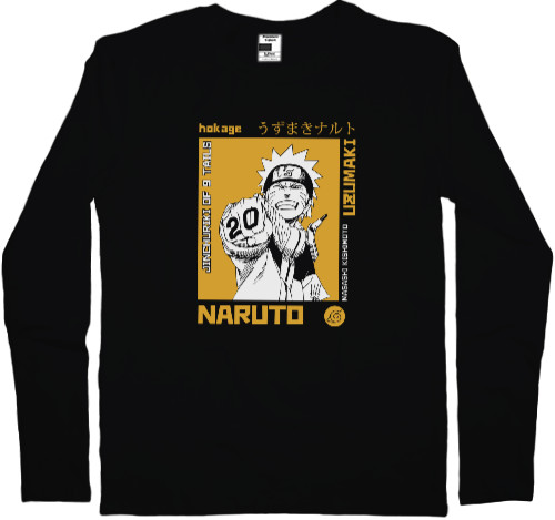 Наруто / Naruto - Дитячий Лонгслів Преміум - Наруто - Mfest