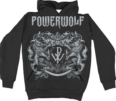 Powerwolf - Худи 3D Унисекс - Powerwolf 6 - Mfest
