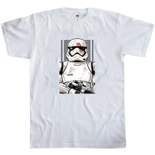 Men's T-Shirt Fruit of the loom - Star Wars Штурмовик - Mfest