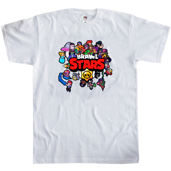 Футболка Класика Дитяча Fruit of the loom - Brawl stars team - Mfest
