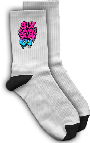 Носки - Six Seven Paint - Mfest
