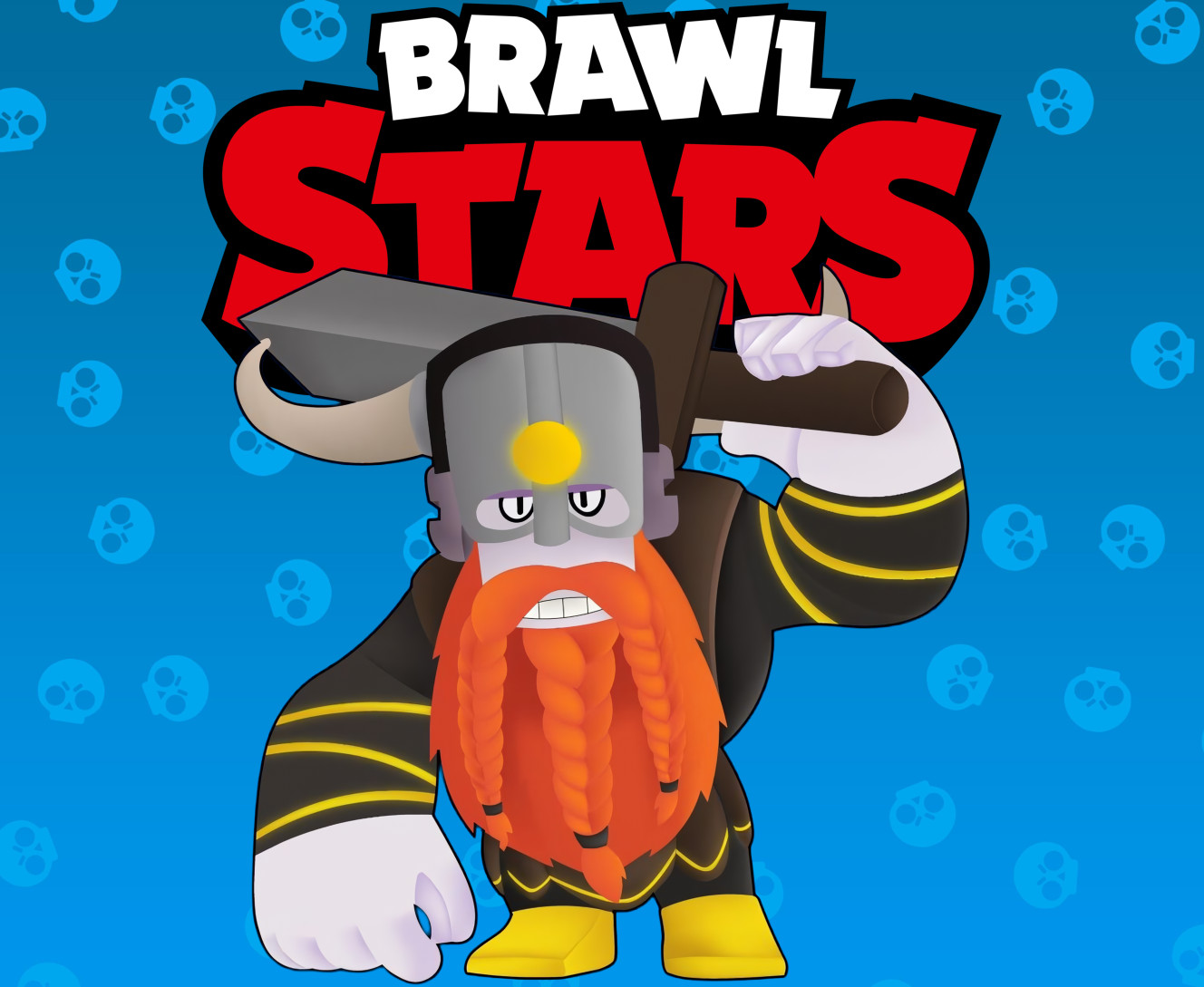 Коврик для мышки - Brawl Stars Фрэнк Викинг - Mfest