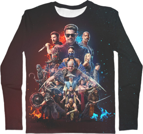Лонгслив 3D Детский - Mortal Kombat II - Mfest