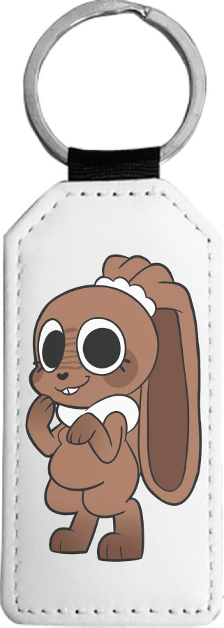 Брелок прямоугольный - Cocoa Bunny - Mfest