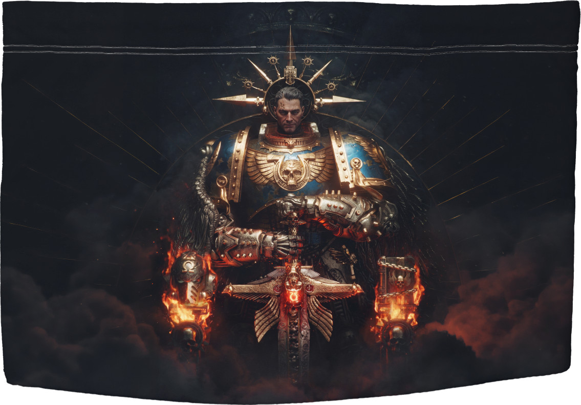 Бафф Хомут Теплый - Warhammer 40000 Space Marine - Mfest