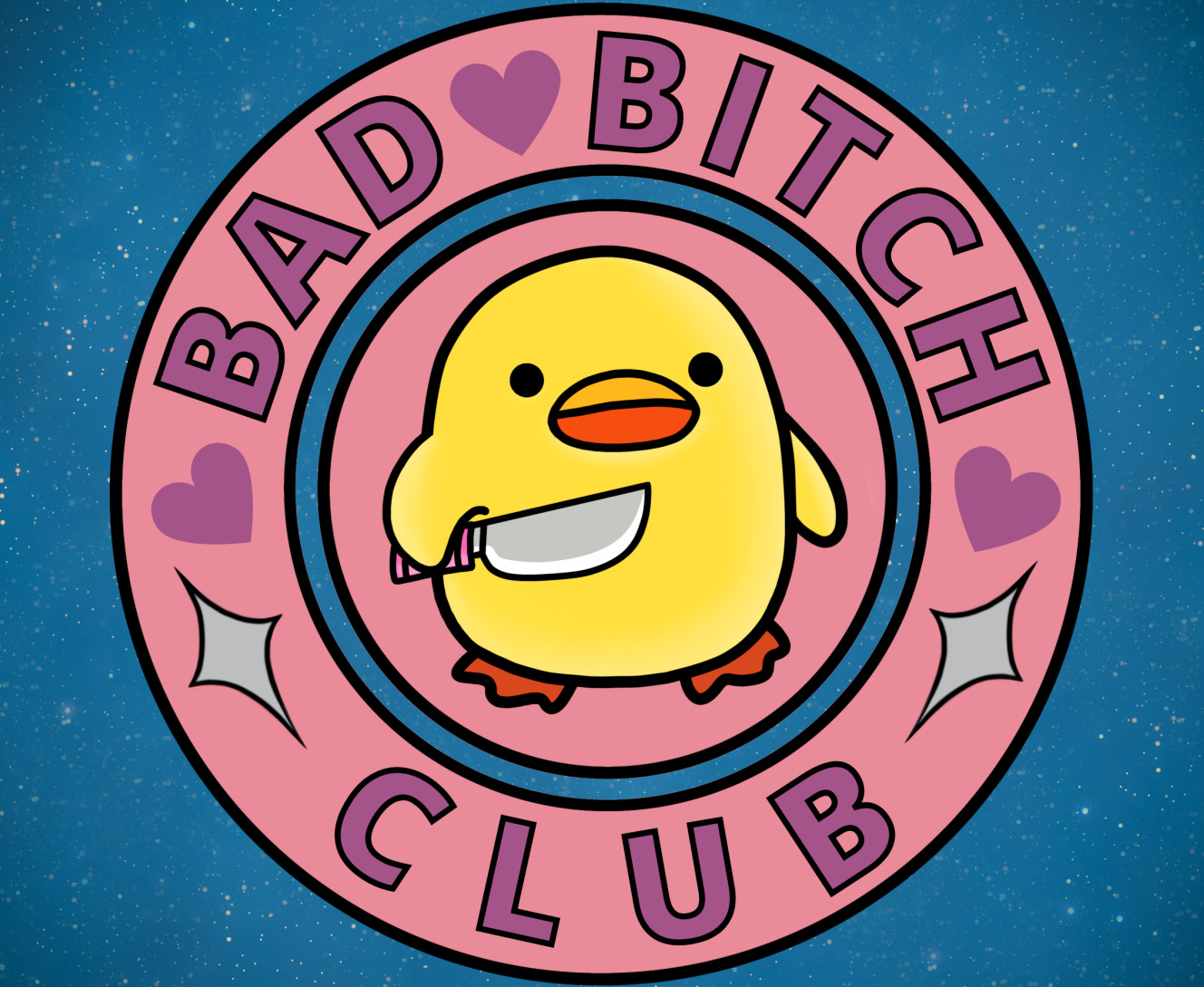 Коврик для мышки - Bad bitch club - Mfest