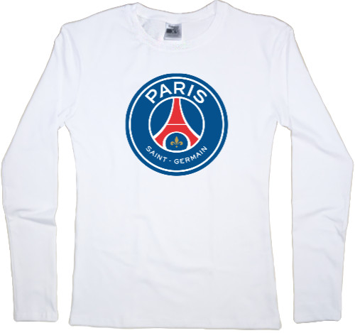 Футболка з Довгим Рукавом Жіноча - Paris Saint-Germain - Mfest Футболка з Довгим Рукавом Жіноча - Paris Saint-Germain - Mfest