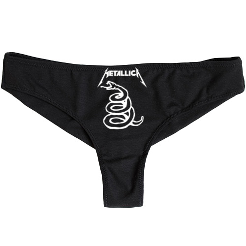 Жіночі Трусики - Metallica logo - Mfest Жіночі Трусики - Metallica logo - Mfest