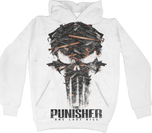 Худі 3D Унісекс - The Punisher One Last Kill - Mfest Худі 3D Унісекс - The Punisher One Last Kill - Mfest