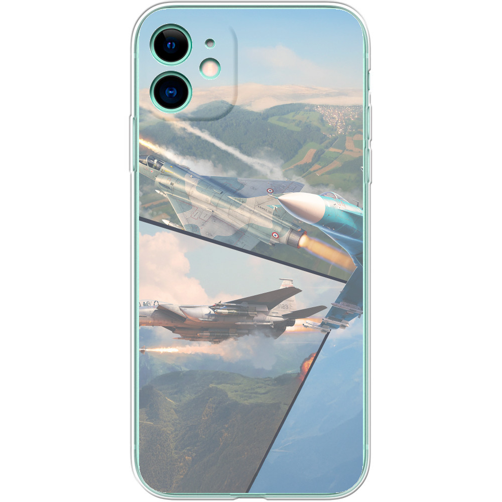 Чехол iPhone - Самолеты War Thunder - Mfest