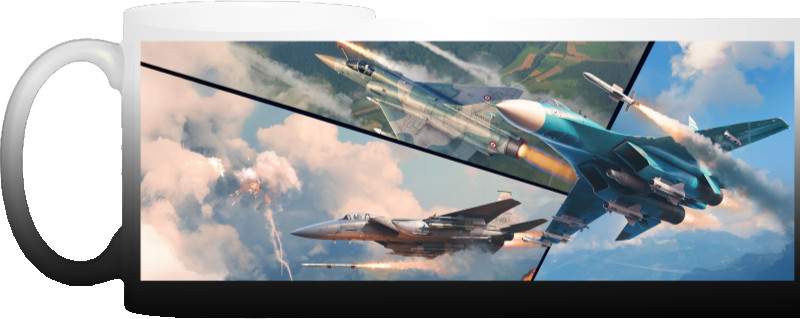 Чашка Хамелеон - Самолеты War Thunder - Mfest