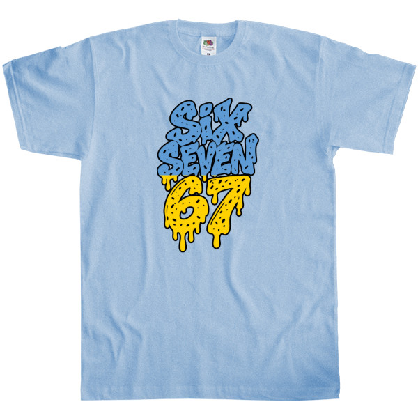 Футболка Классика Детская Fruit of the loom - Six Seven Paint - Mfest