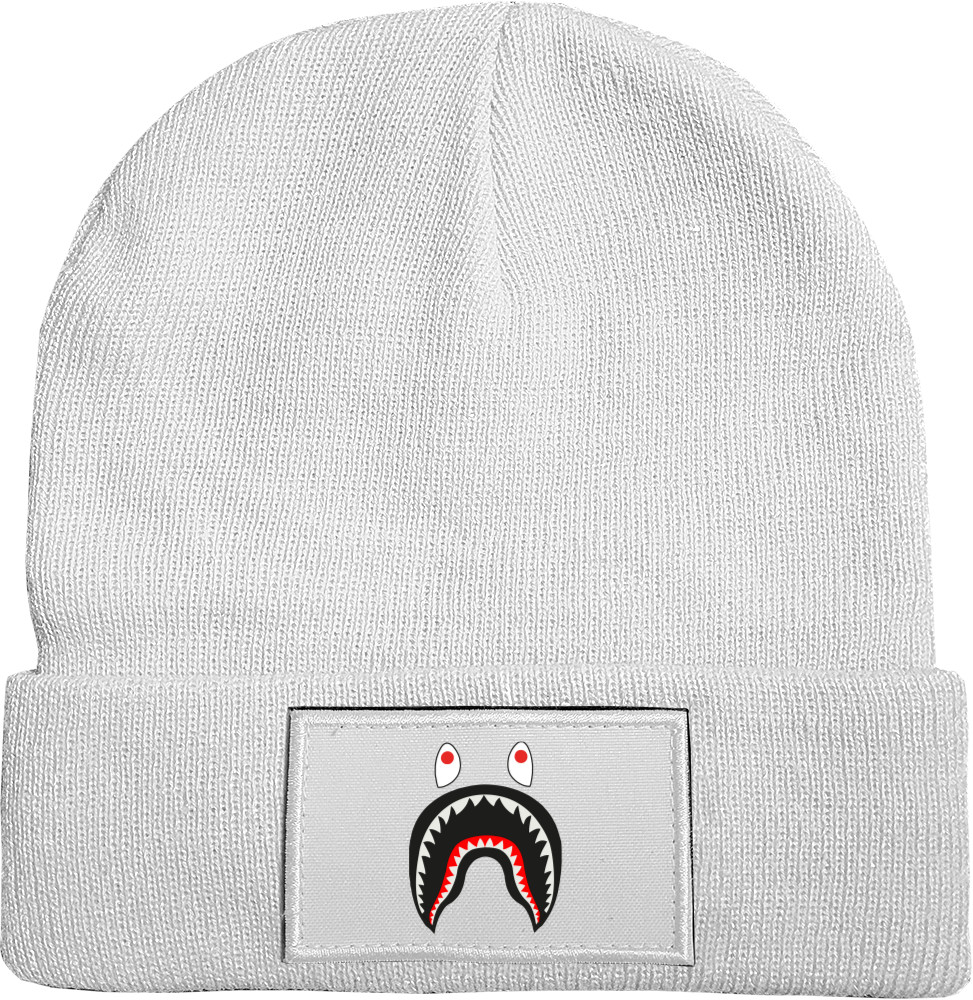 Шапка з Патчем - Bape shark  - Mfest
