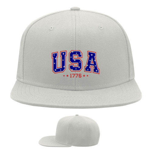 Кепка Снепбек - USA 1776 - Mfest