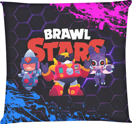 Подушка квадратная - Вольт Brawl Stars  - Mfest