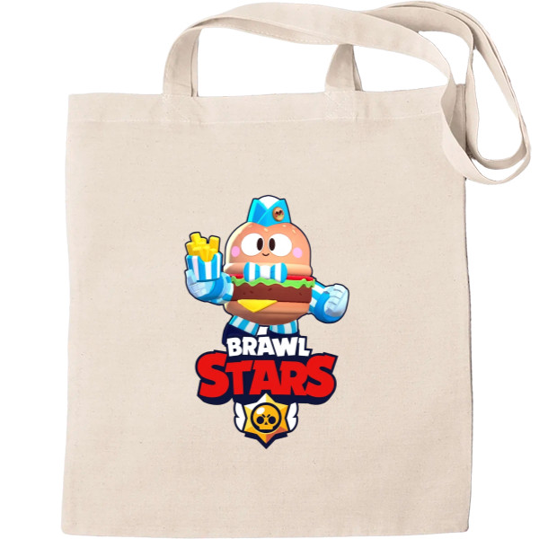 Эко-Сумка для шопинга - Бургер Лу Brawl Stars - Mfest