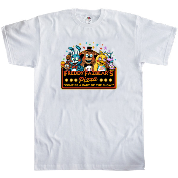 Men's T-Shirt Fruit of the loom - Five Nights At Freddy's 2 - Mfest