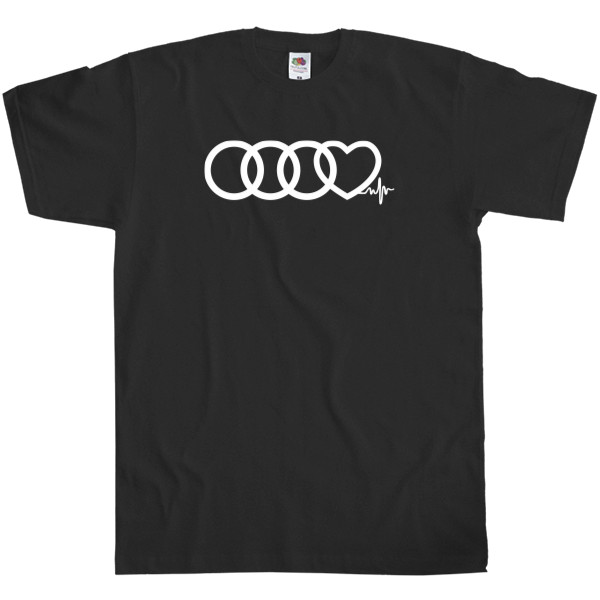 Men's T-Shirt Fruit of the loom - audi - Mfest