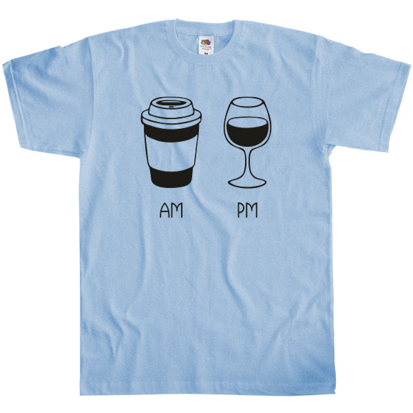 Men's T-Shirt Fruit of the loom - AM PM - Mfest