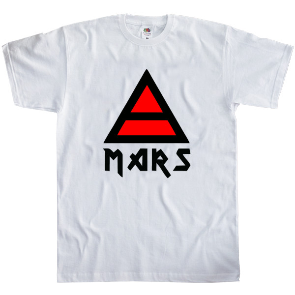 Men's T-Shirt Fruit of the loom - 30 seconds to mars 3 - Mfest