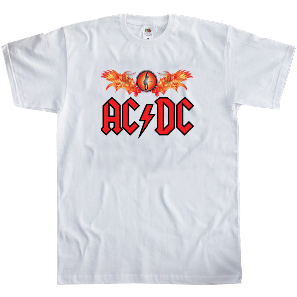 Men's T-Shirt Fruit of the loom - AC-DC 2 - Mfest