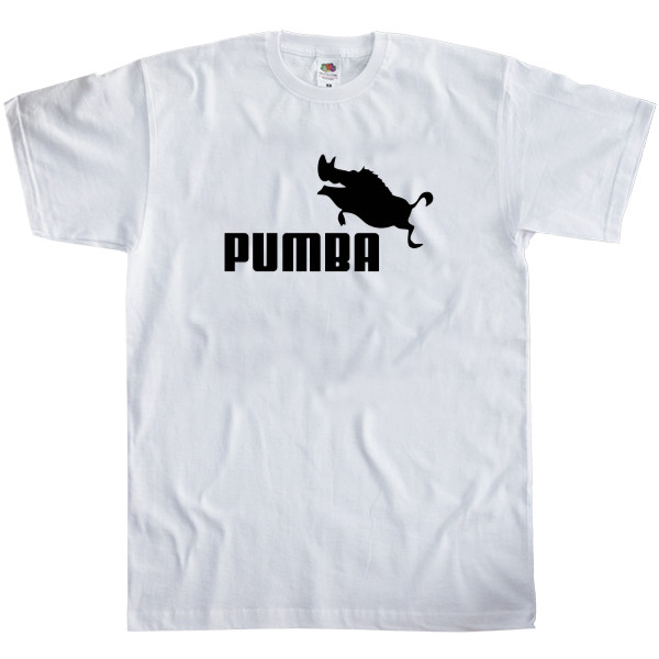 Men's T-Shirt Fruit of the loom - pumba - Mfest