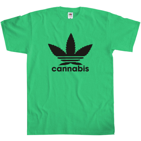 Men's T-Shirt Fruit of the loom - cannabis - Mfest