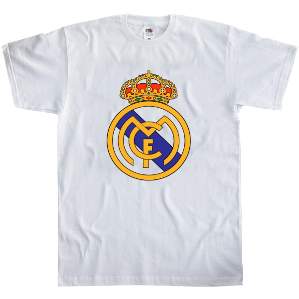 Футболка Класика Чоловіча Fruit of the loom - Real Madrid (1) - Mfest