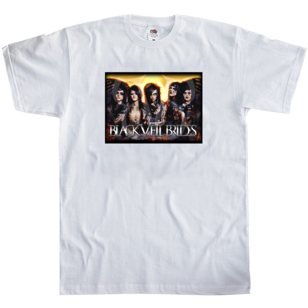 Men's T-Shirt Fruit of the loom - Black Veil Brides 2 - Mfest