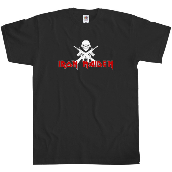 Men's T-Shirt Fruit of the loom - Iron Maiden 1 - Mfest