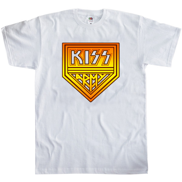 Men's T-Shirt Fruit of the loom - KISS Army - Mfest