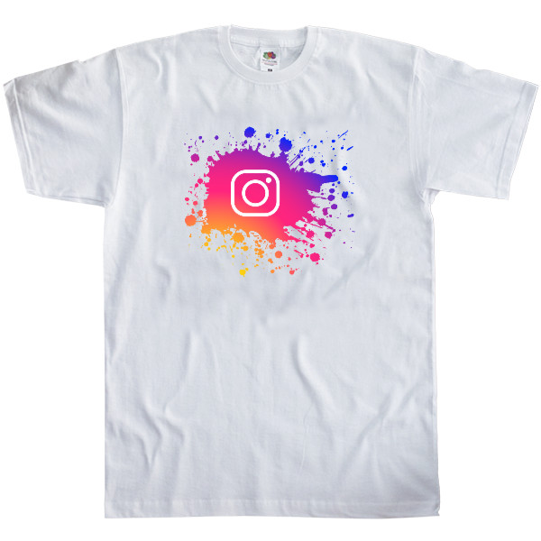 Men's T-Shirt Fruit of the loom - Instagram - Mfest