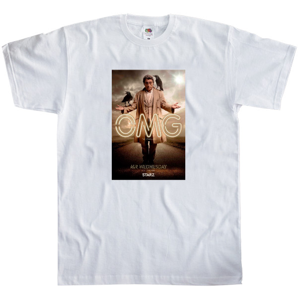 Men's T-Shirt Fruit of the loom - American Gods 14 - Mfest